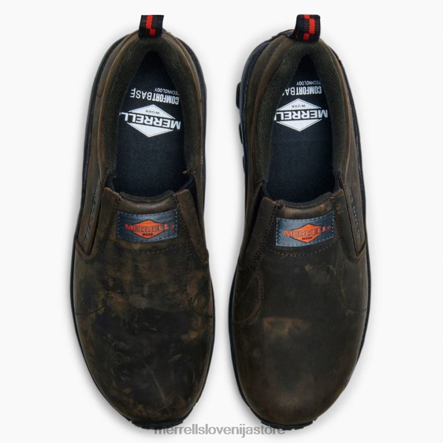moški čevlje espresso T600D340 Merrell jungle moc leather sr delovni čevelj (j099323)