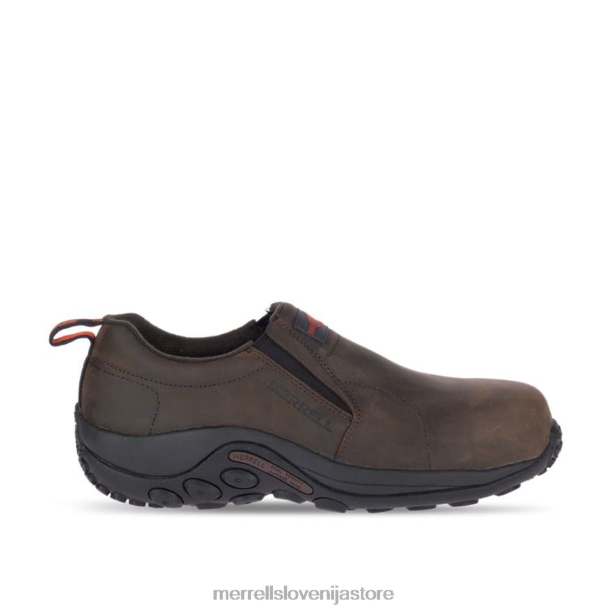 moški čevlje espresso T600D487 Merrell jungle moc leather comp toe delovni čevelj široke širine (j099319w)