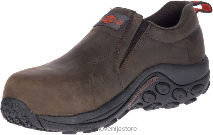 moški čevlje espresso T600D487 Merrell jungle moc leather comp toe delovni čevelj široke širine (j099319w)