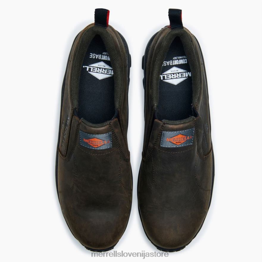 moški čevlje espresso T600D705 Merrell jungle moc leather comp toe sd+ delovni čevelj (j099381)