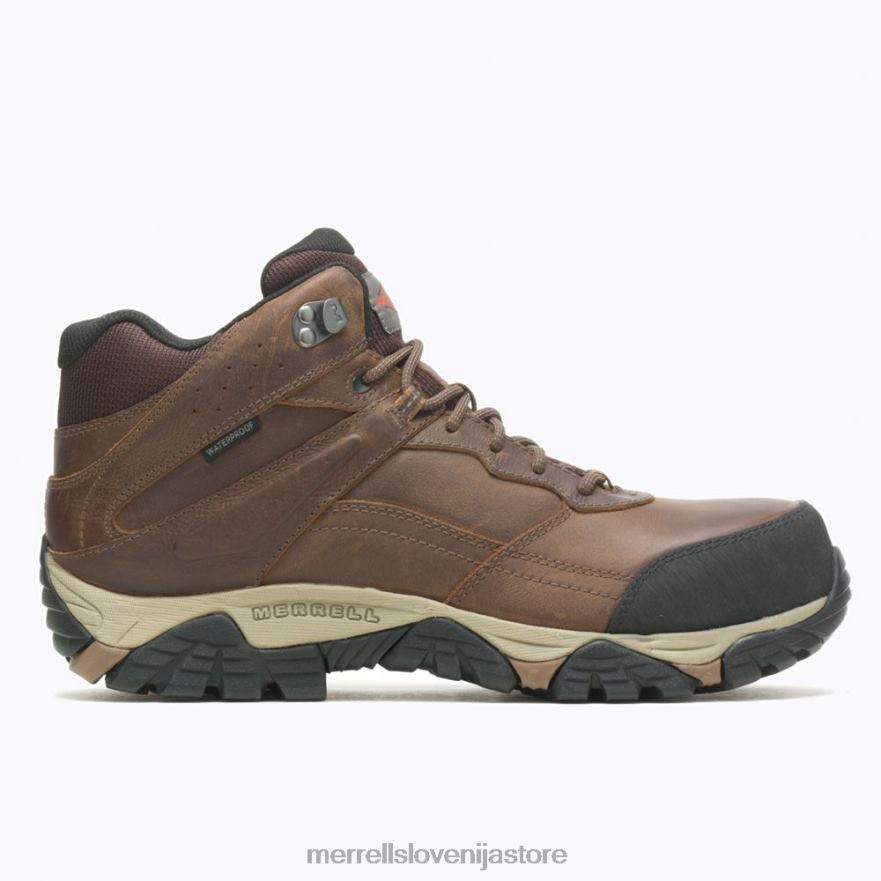 moški čevlje karamele T600D494 Merrell moab adventure mid waterproof fiber wide width (j004633w)