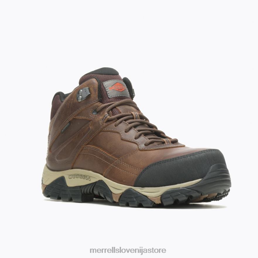 moški čevlje karamele T600D494 Merrell moab adventure mid waterproof fiber wide width (j004633w)