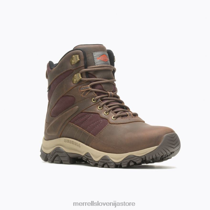 moški čevlje karamele T600D598 Merrell moab 2 lesena 6\'\' vodoodporna (j004653)