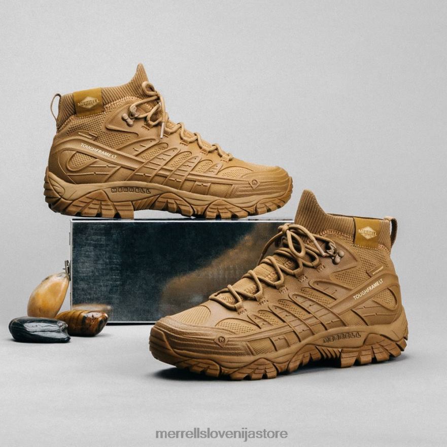 moški čevlje kojot T600D347 Merrell moab velocity tactical mid waterproof (j099423)