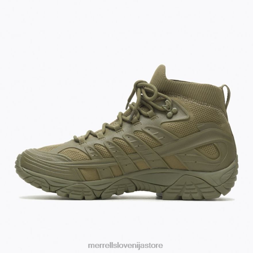 moški čevlje olivno T600D348 Merrell moab velocity tactical mid waterproof (j099425)