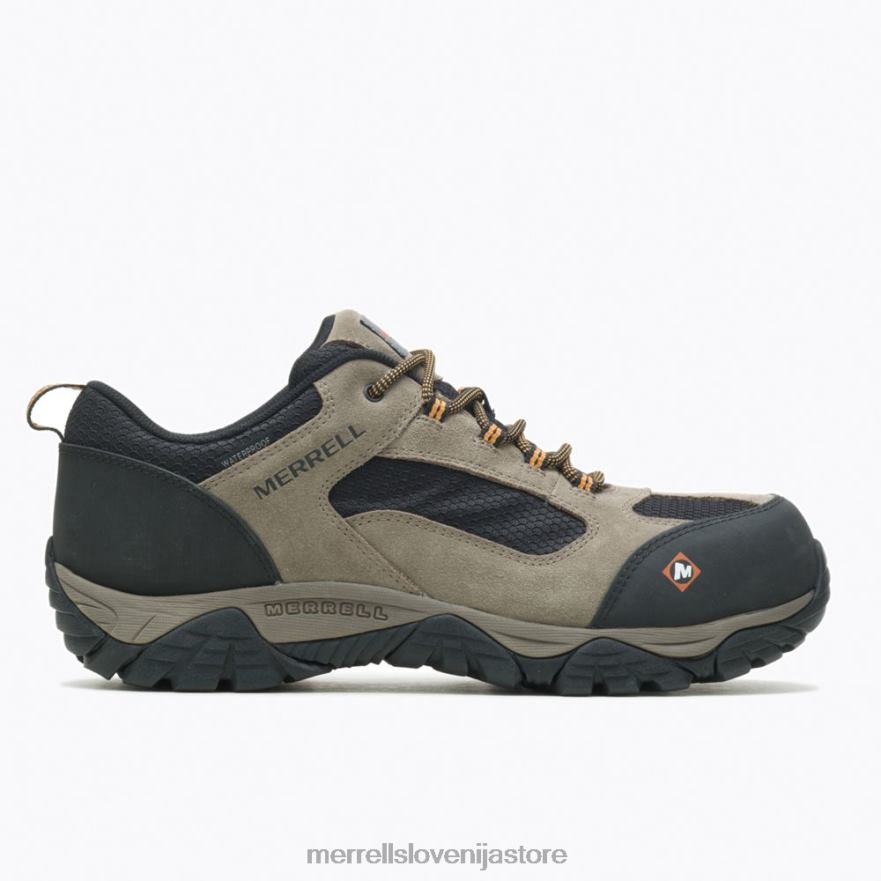 moški čevlje oreh T600D385 Merrell moab onset waterproof comp toe delovni čevelj (j099505)
