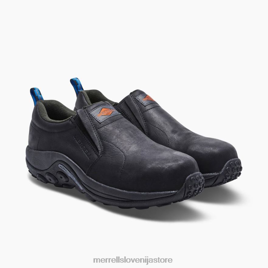 moški čevlje Črna T600D345 Merrell usnjeni delovni čevelj jungle moc comp toe (j099317)