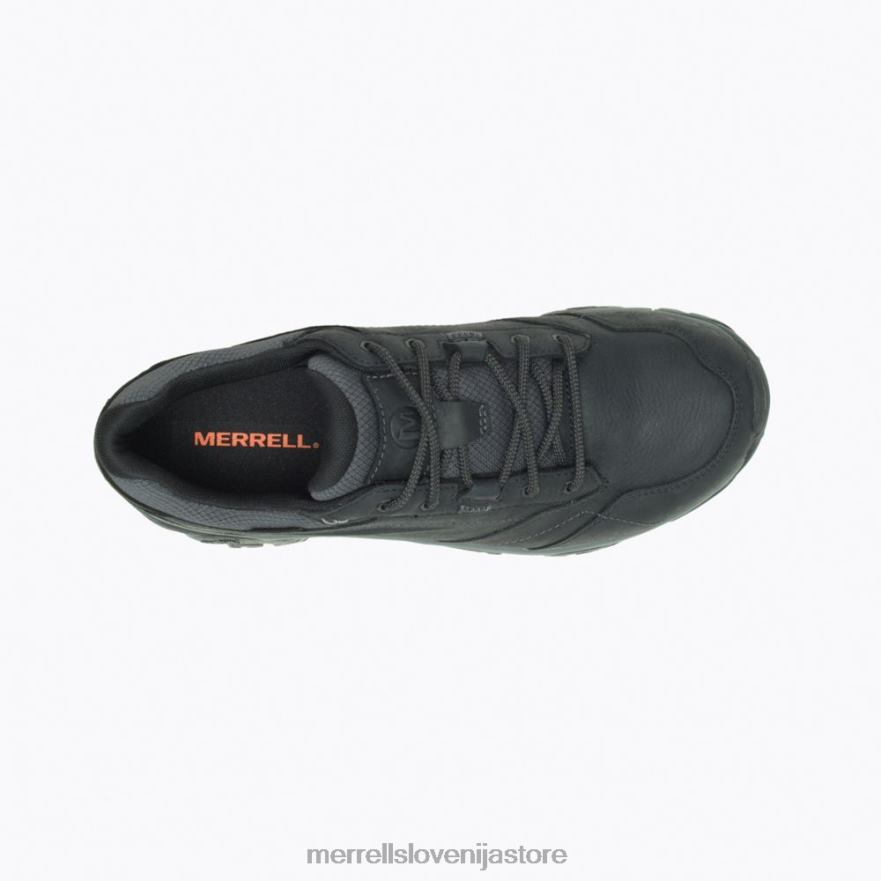 moški čevlje Črna T600D366 Merrell moab adventure lace nepremočljiva široka širina (j91821w)