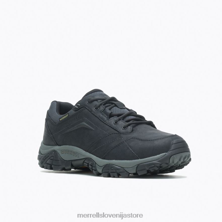 moški čevlje Črna T600D366 Merrell moab adventure lace nepremočljiva široka širina (j91821w)