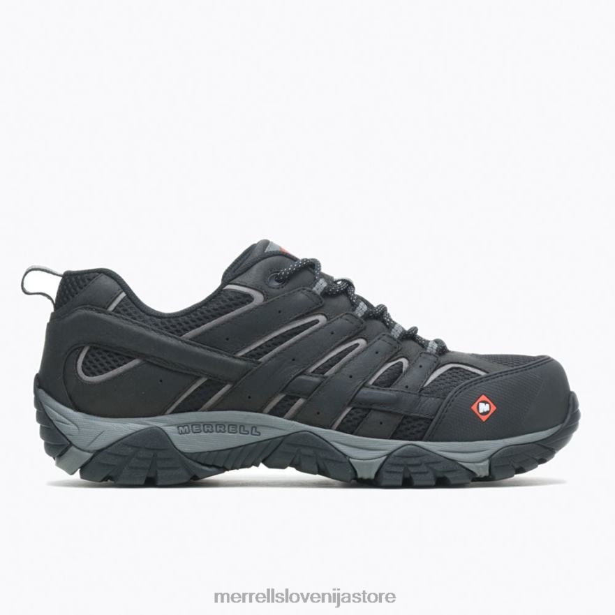 moški čevlje Črna T600D371 Merrell delovni čevelj moab vertex vent comp toe (j36461)
