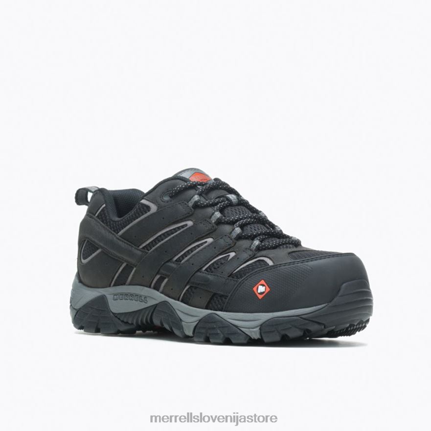 moški čevlje Črna T600D371 Merrell delovni čevelj moab vertex vent comp toe (j36461)