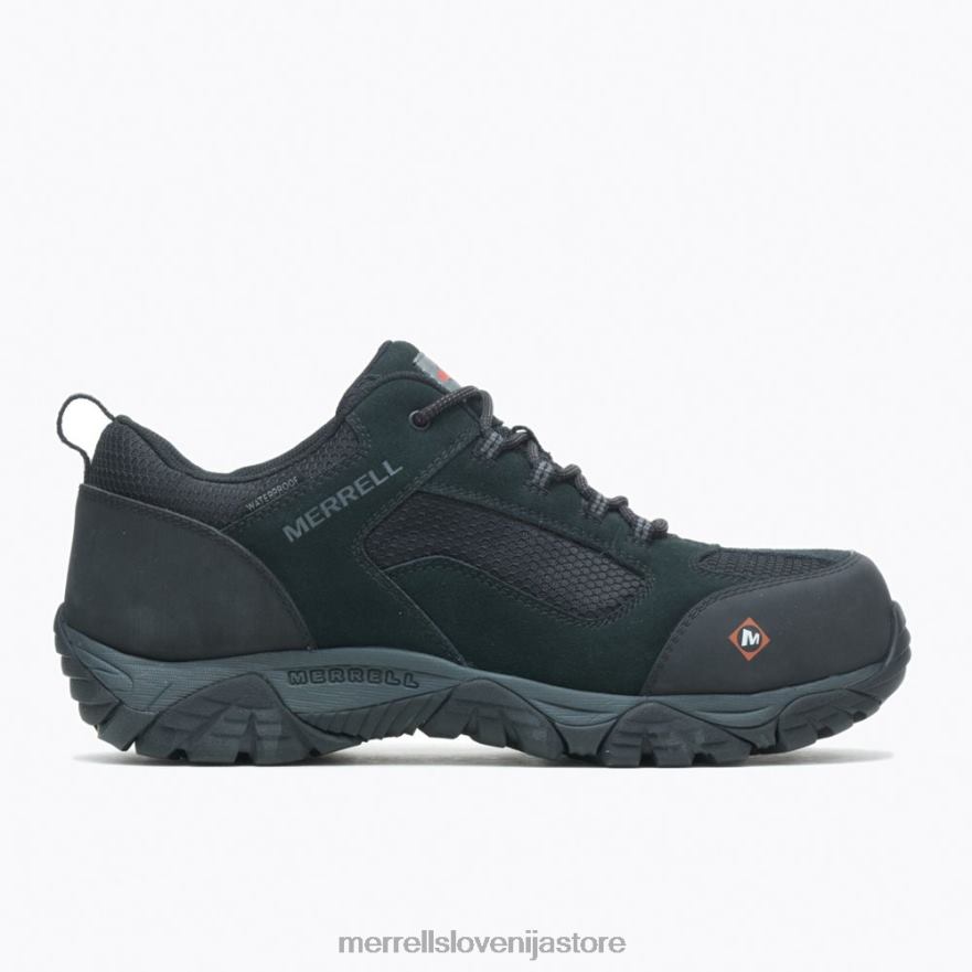 moški čevlje Črna T600D384 Merrell moab onset waterproof comp toe delovni čevelj (j099503)