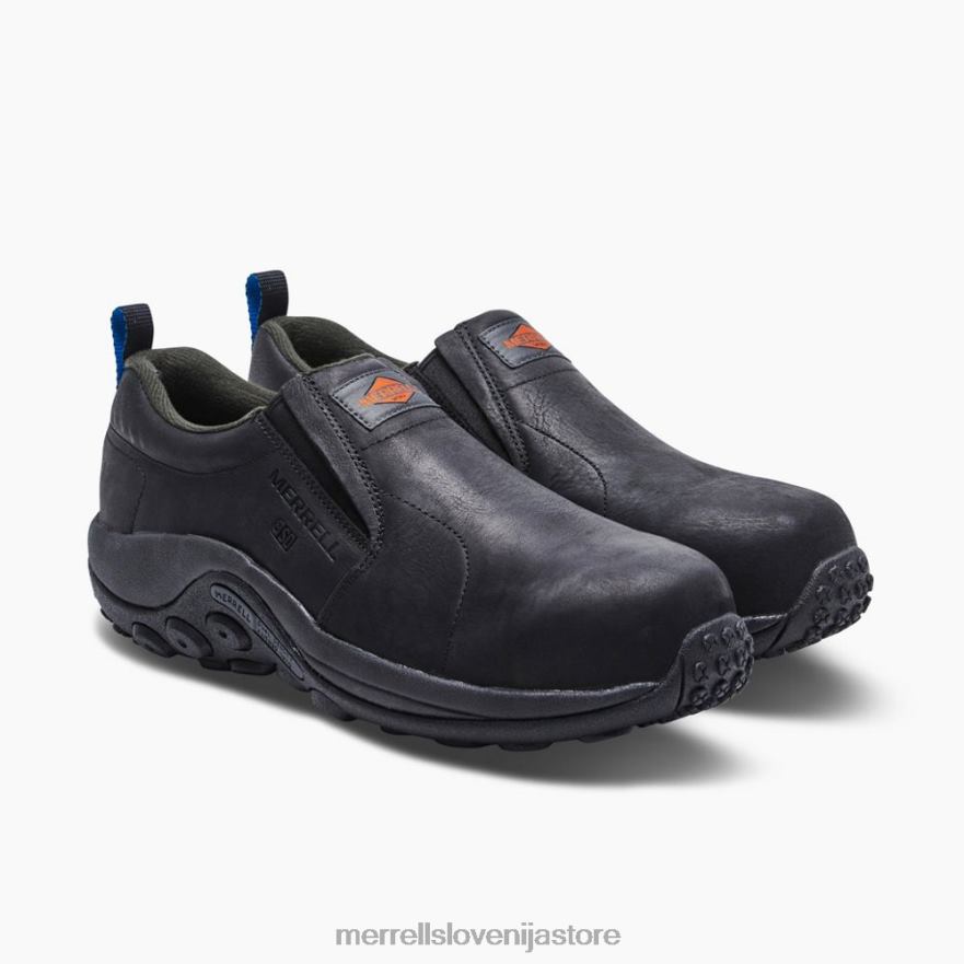moški čevlje Črna T600D453 Merrell jungle moc leather comp toe sd+ delovni čevelj široke širine (j099379w)