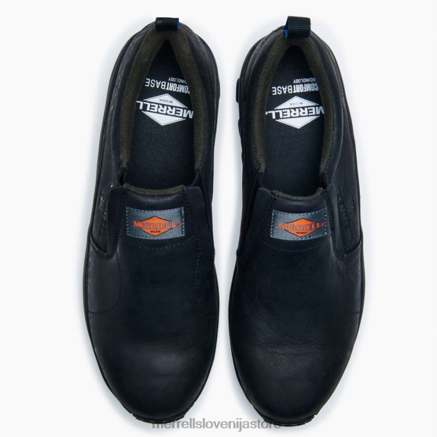 moški čevlje Črna T600D453 Merrell jungle moc leather comp toe sd+ delovni čevelj široke širine (j099379w)