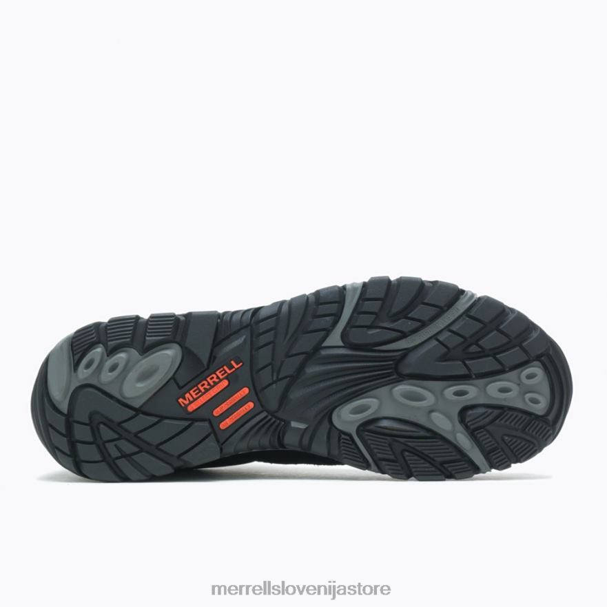 moški čevlje Črna T600D495 Merrell moab adventure mid waterproof fiber wide width (j004631w)