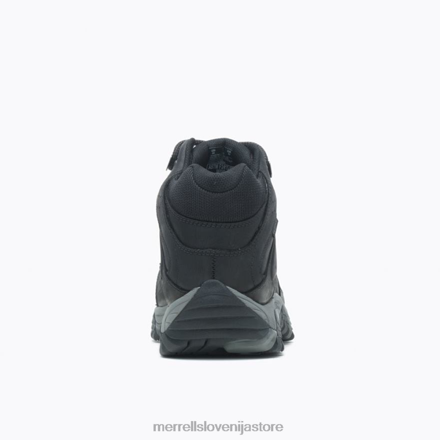moški čevlje Črna T600D495 Merrell moab adventure mid waterproof fiber wide width (j004631w)