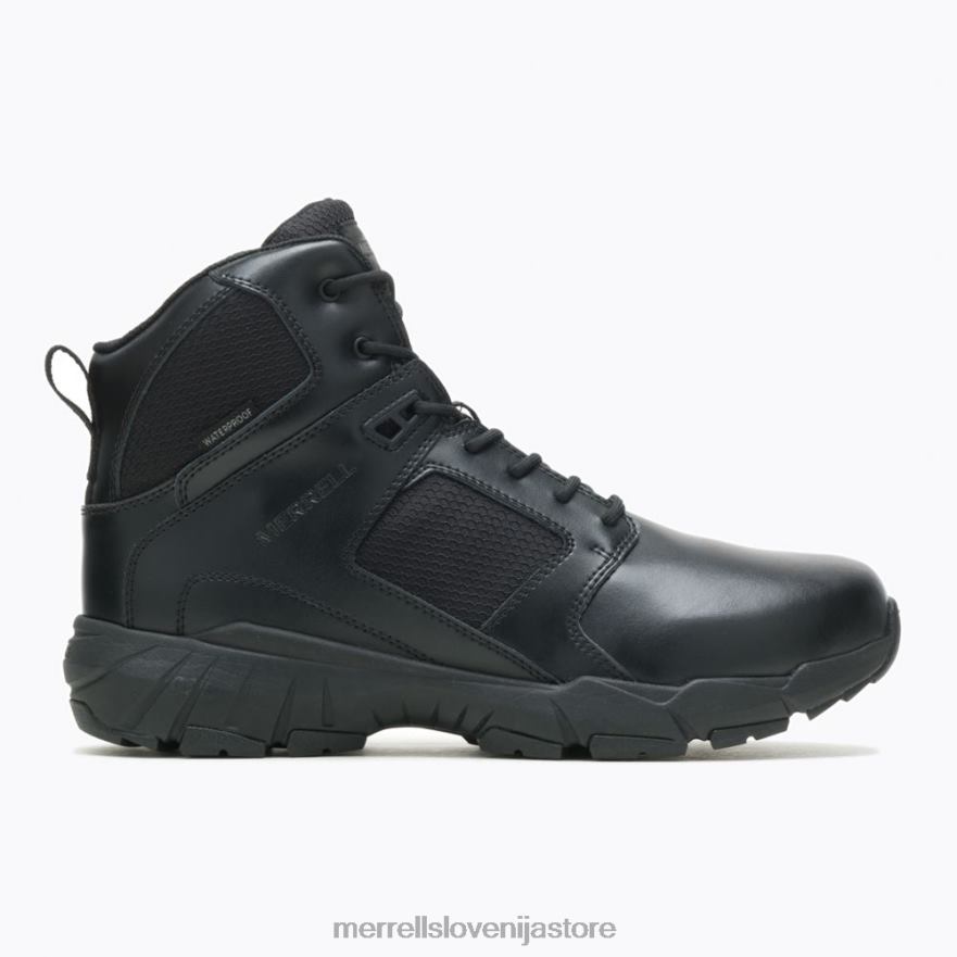 moški čevlje Črna T600D531 Merrell fullbench tactical mid waterproof (j099439)