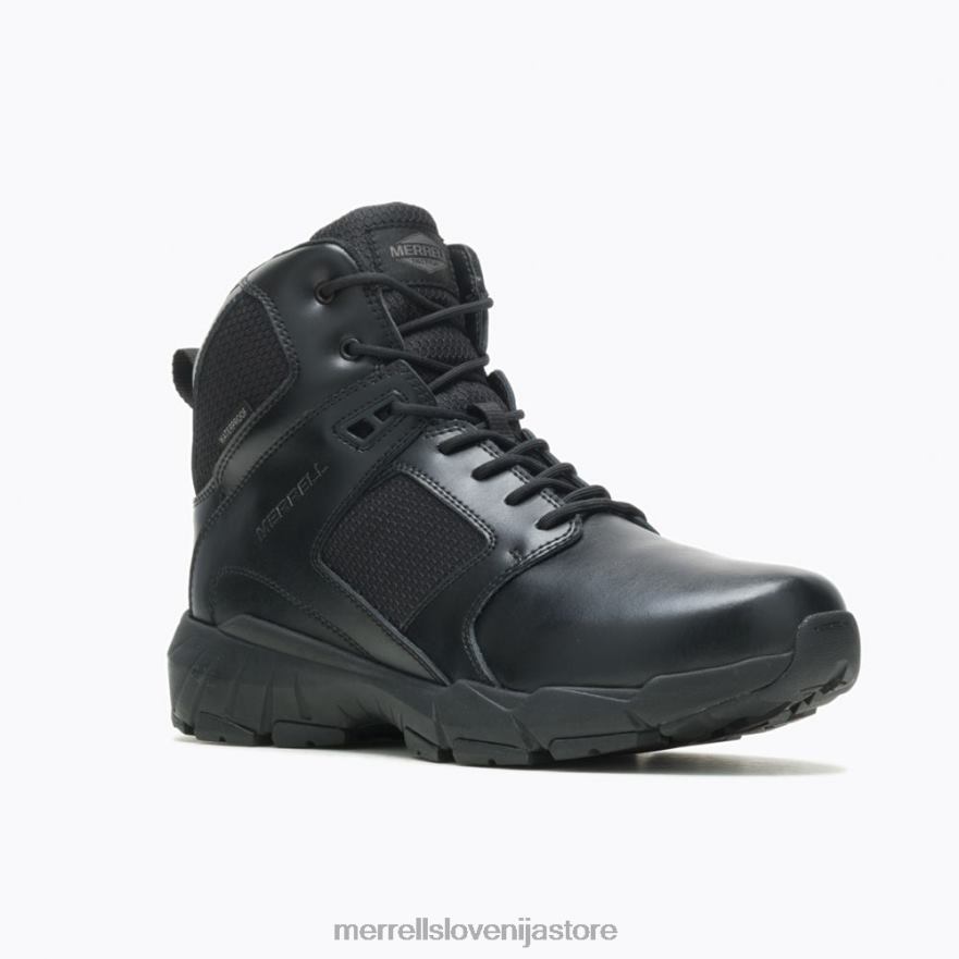 moški čevlje Črna T600D531 Merrell fullbench tactical mid waterproof (j099439)