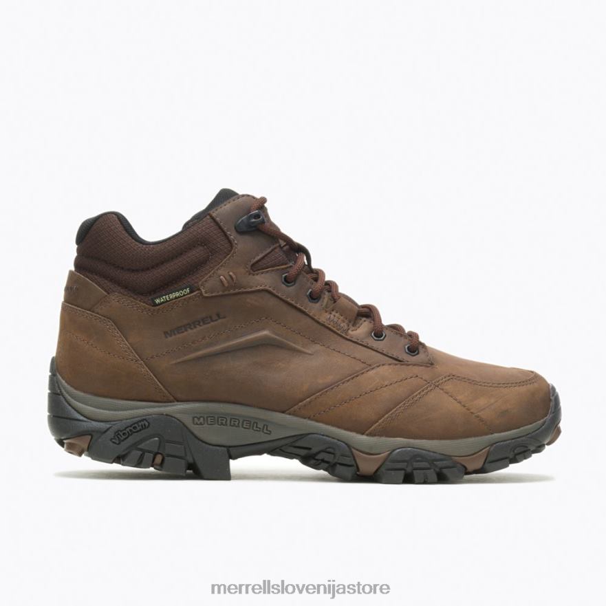 moški čevlje temna zemlja T600D326 Merrell moab adventure mid waterproof wide width (j91819w)
