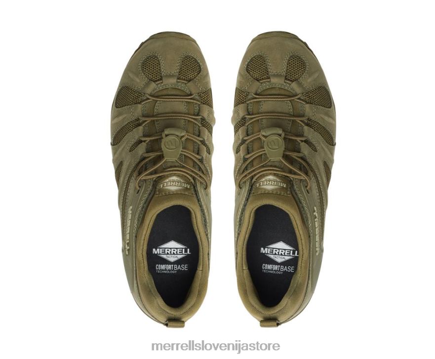 moški čevlje temno olivno T600D481 Merrell cham 8 stretch tactical (j099409)