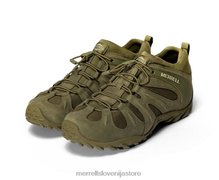 moški čevlje temno olivno T600D481 Merrell cham 8 stretch tactical (j099409)