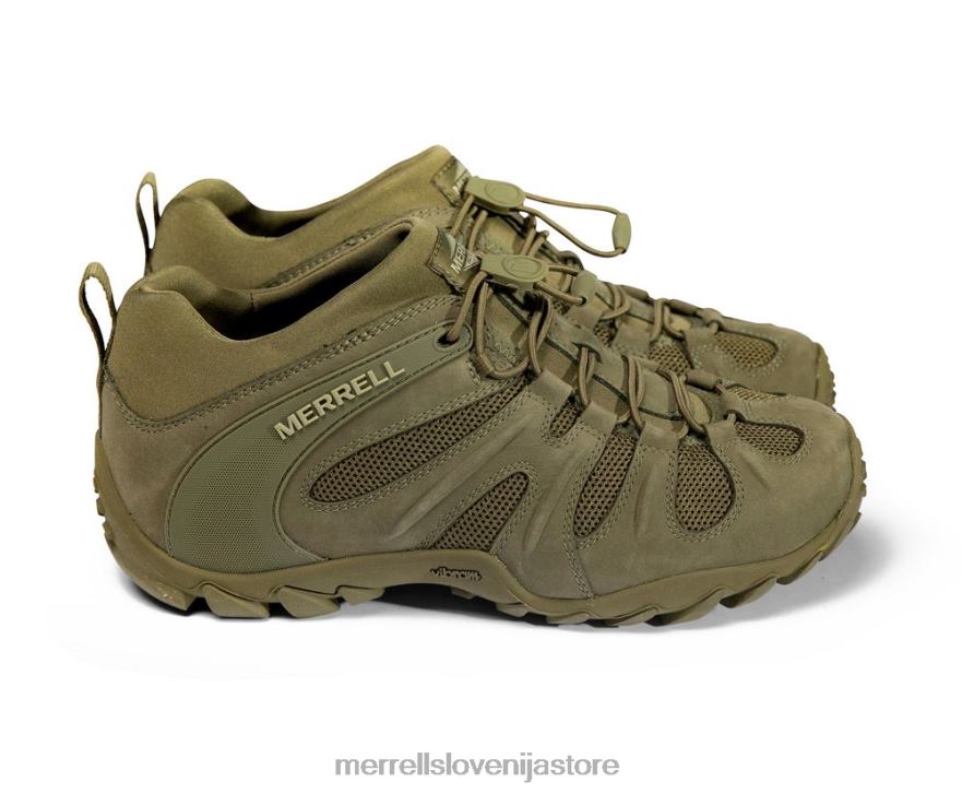 moški čevlje temno olivno T600D481 Merrell cham 8 stretch tactical (j099409)