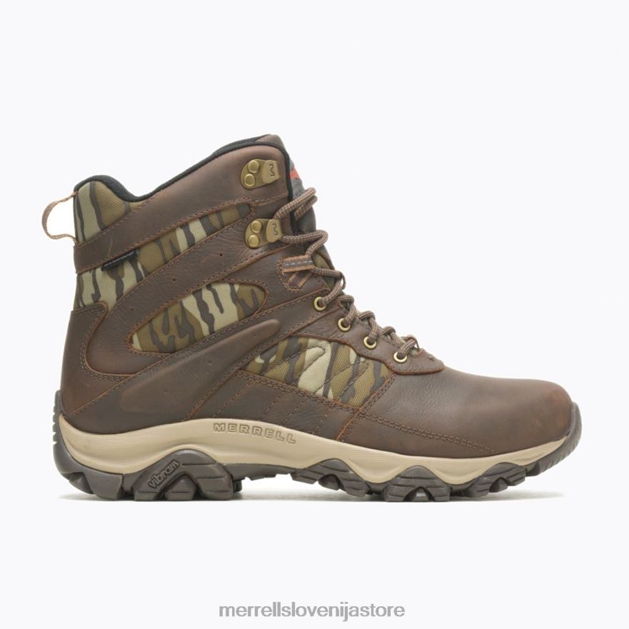 moški čevlje toffee/hrast T600D599 Merrell moab 2 lesena 6'' vodoodporna (j004651)