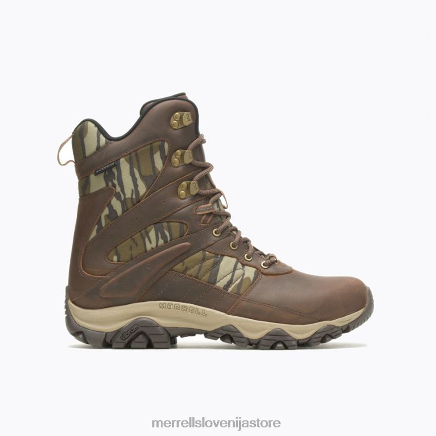 moški čevlje toffee/hrast T600D636 Merrell moab 2 les 8\'\' vodoodporen (j004647)