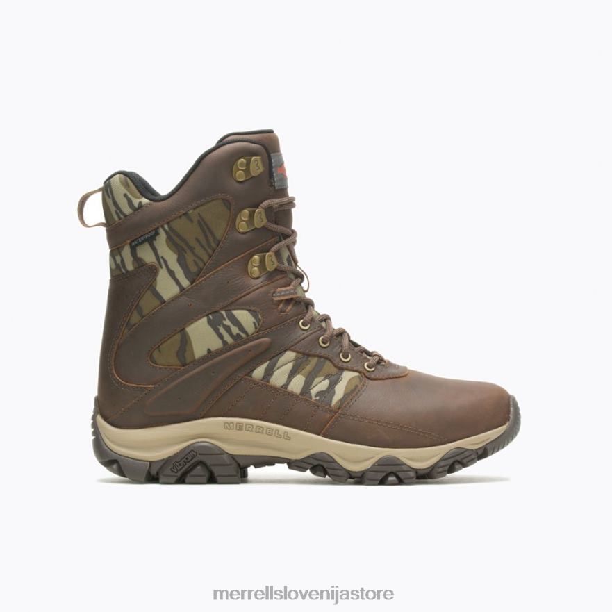 moški čevlje toffee/hrast T600D657 Merrell moab 2 les 8\'\' termo vodotesen (j004643)
