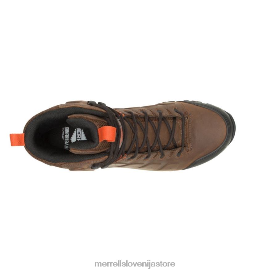 moški čevlje zemlja/oranžna T600D556 Merrell Phaserbound 2 mid waterproof sr (j005057)