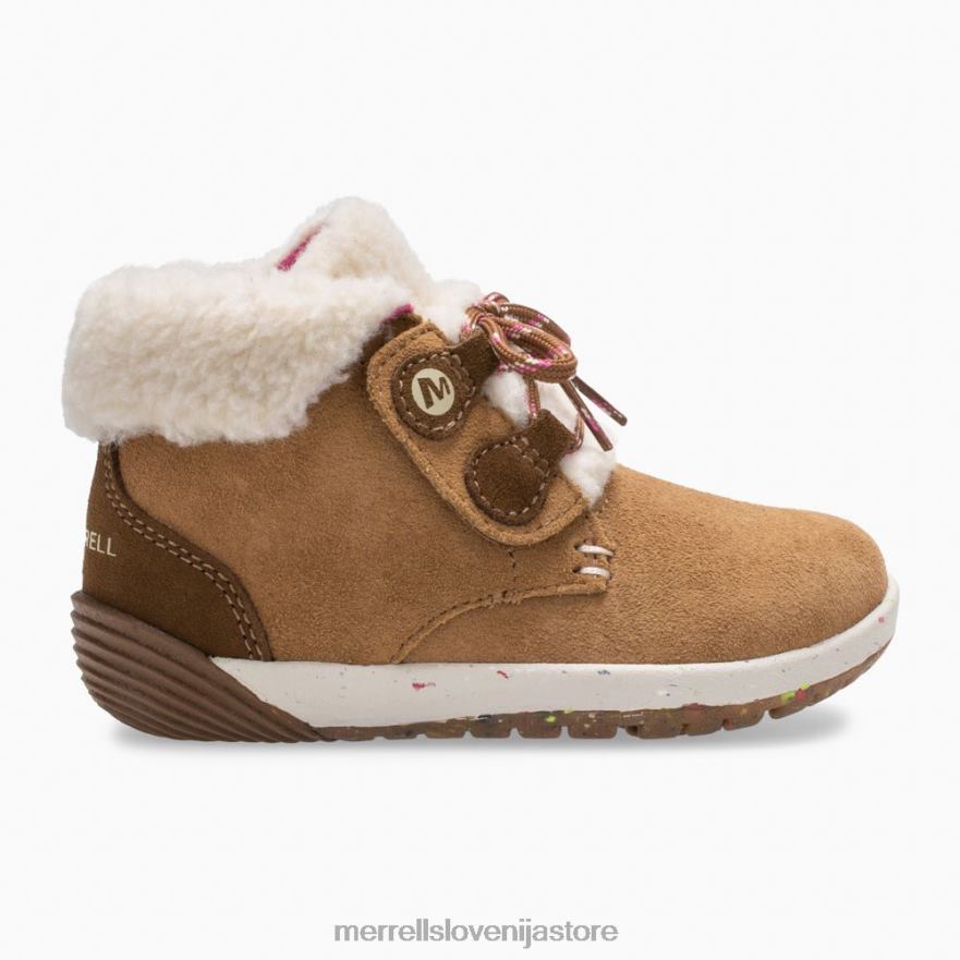 otroci čevlje kostanjev semiša T600D1468 Merrell bare steps cocoa jr. zagon (ml163228)