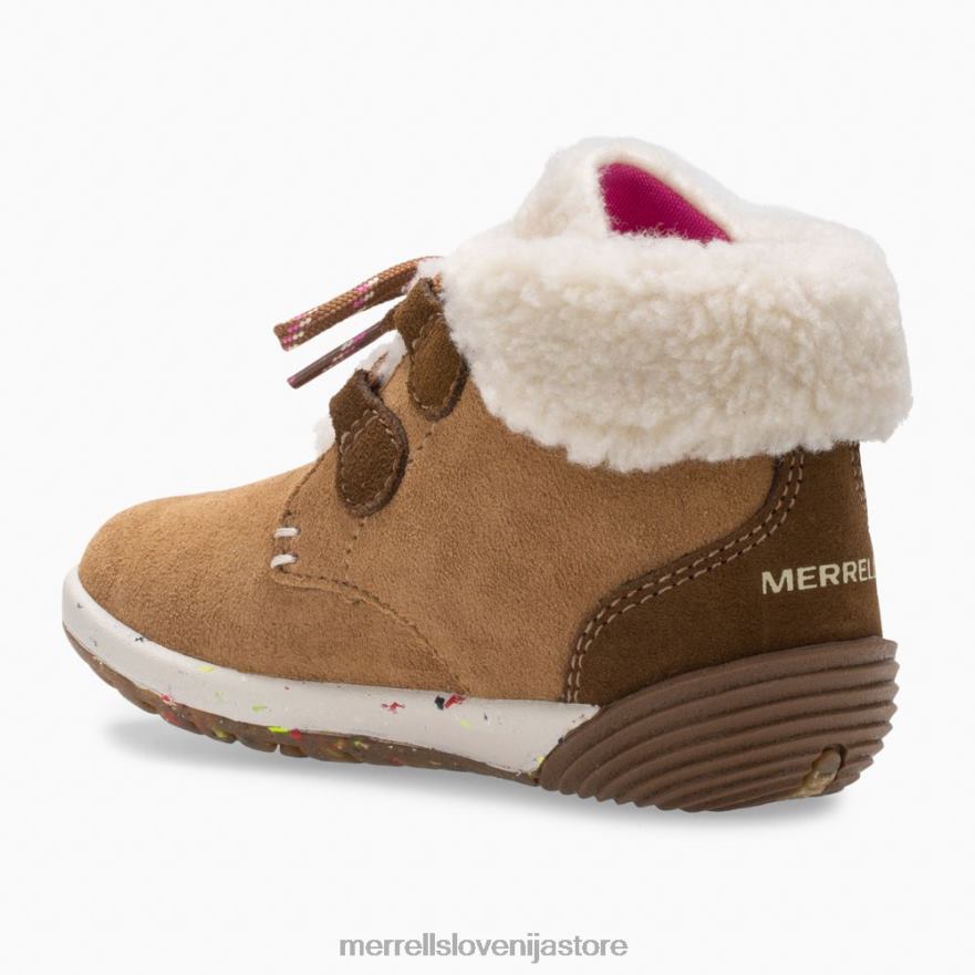 otroci čevlje kostanjev semiša T600D1468 Merrell bare steps cocoa jr. zagon (ml163228)