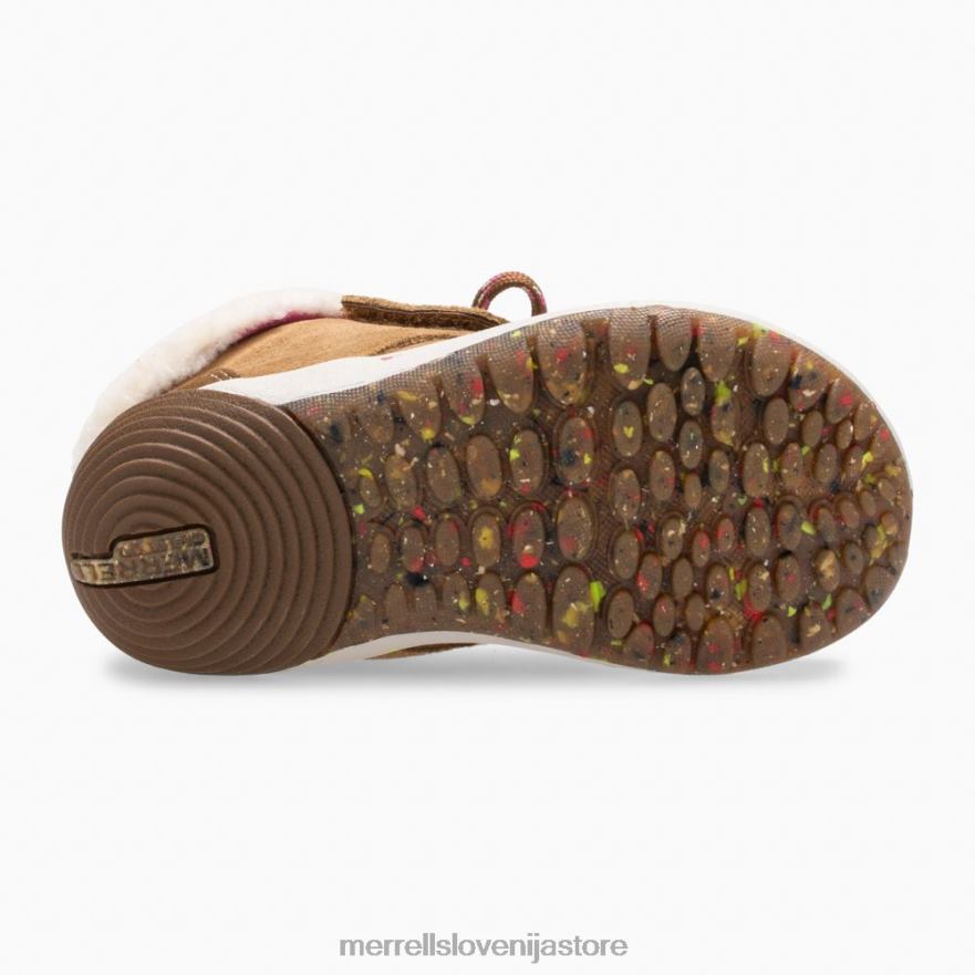 otroci čevlje kostanjev semiša T600D1468 Merrell bare steps cocoa jr. zagon (ml163228)