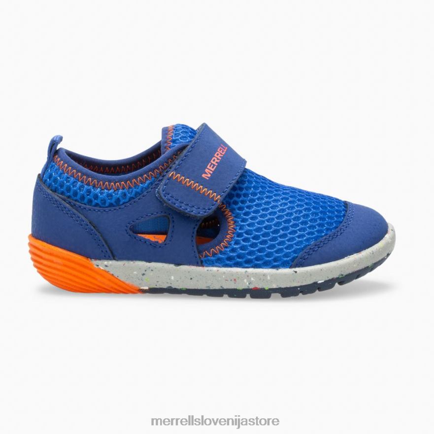 otroci čevlje modra/oranžna T600D1396 Merrell superge bare steps h2o (ml260875)