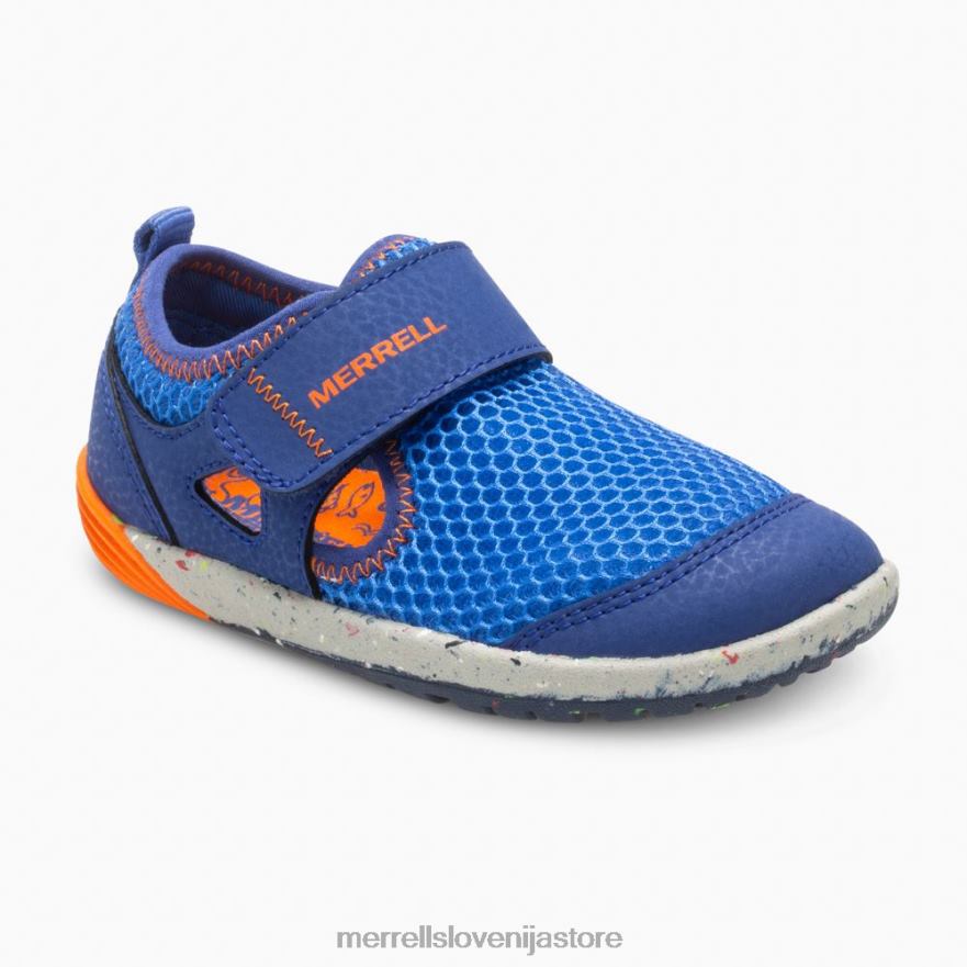 otroci čevlje modra/oranžna T600D1396 Merrell superge bare steps h2o (ml260875)