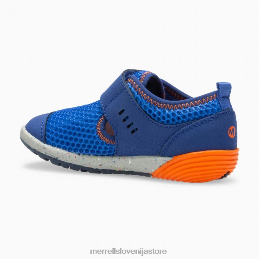 otroci čevlje modra/oranžna T600D1396 Merrell superge bare steps h2o (ml260875)