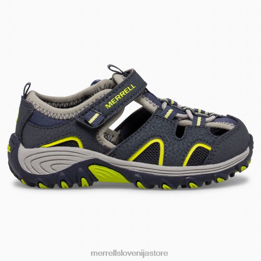 otroci čevlje mornarica/limeta T600D1406 Merrell sandal hydro h2o hiker jr (ml265932)