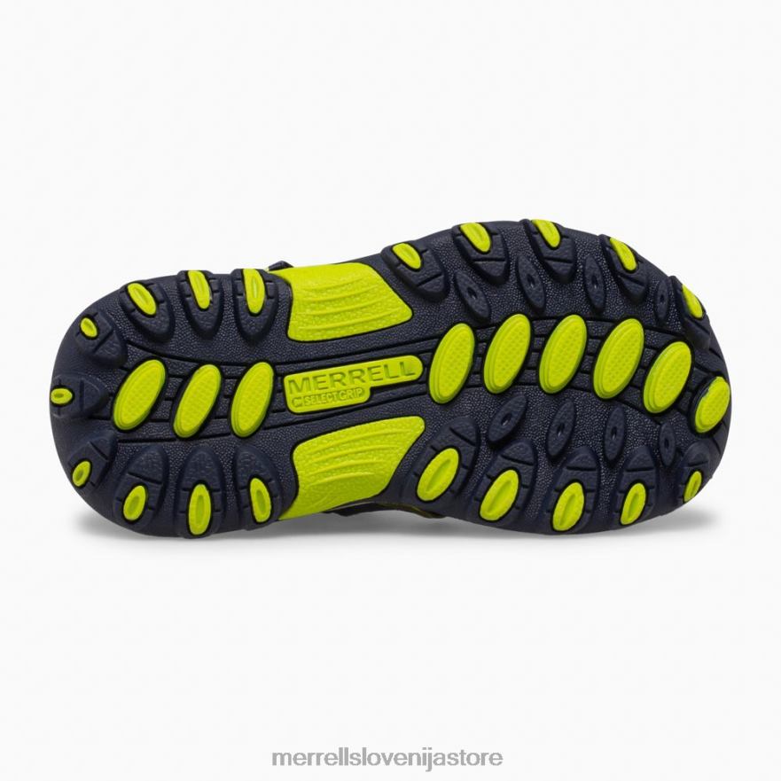 otroci čevlje mornarica/limeta T600D1406 Merrell sandal hydro h2o hiker jr (ml265932)