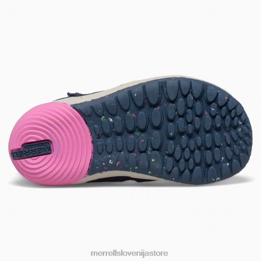 otroci čevlje mornarsko/roza T600D1458 Merrell bare steps ridge jr hiker (ml166271)