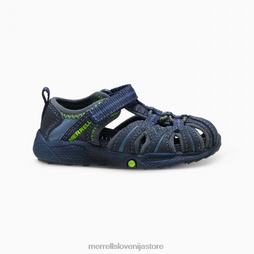 otroci čevlje mornarsko/zelena T600D1407 Merrell hidro ml. sandal (mt53375)