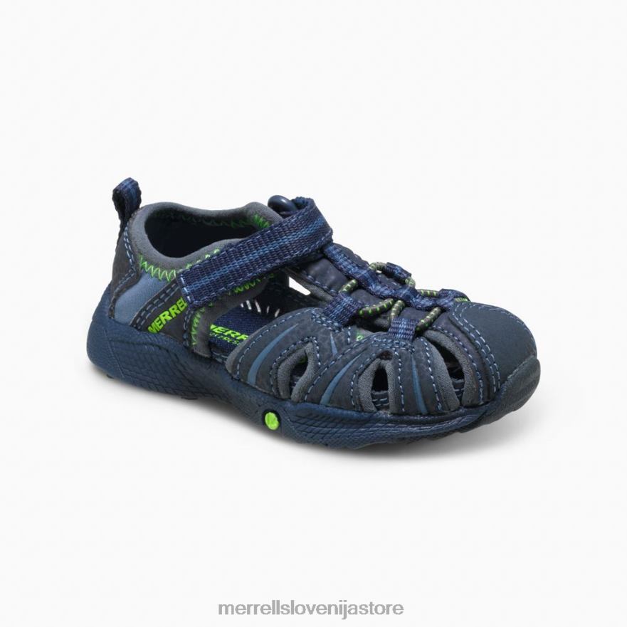 otroci čevlje mornarsko/zelena T600D1407 Merrell hidro ml. sandal (mt53375)