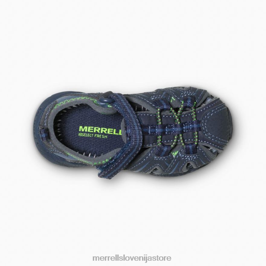 otroci čevlje mornarsko/zelena T600D1407 Merrell hidro ml. sandal (mt53375)