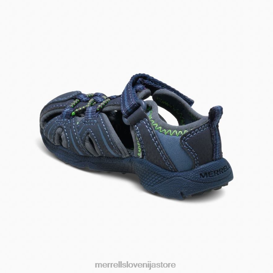 otroci čevlje mornarsko/zelena T600D1407 Merrell hidro ml. sandal (mt53375)