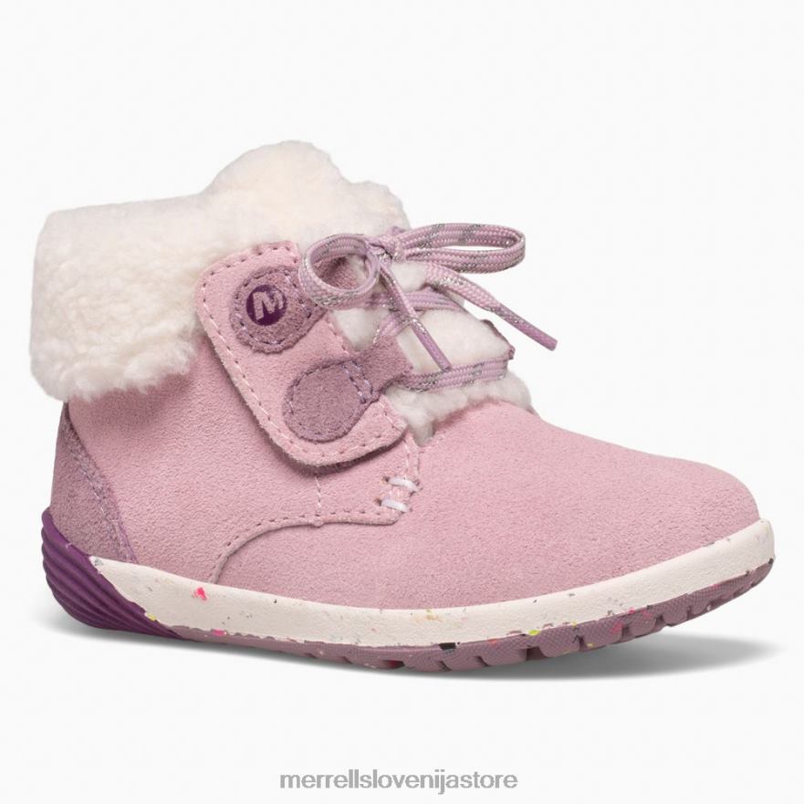 otroci čevlje prašno roza T600D1467 Merrell bare steps cocoa jr. zagon (ml166246)