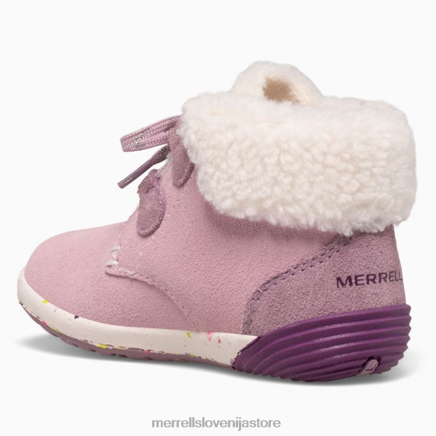 otroci čevlje prašno roza T600D1467 Merrell bare steps cocoa jr. zagon (ml166246)