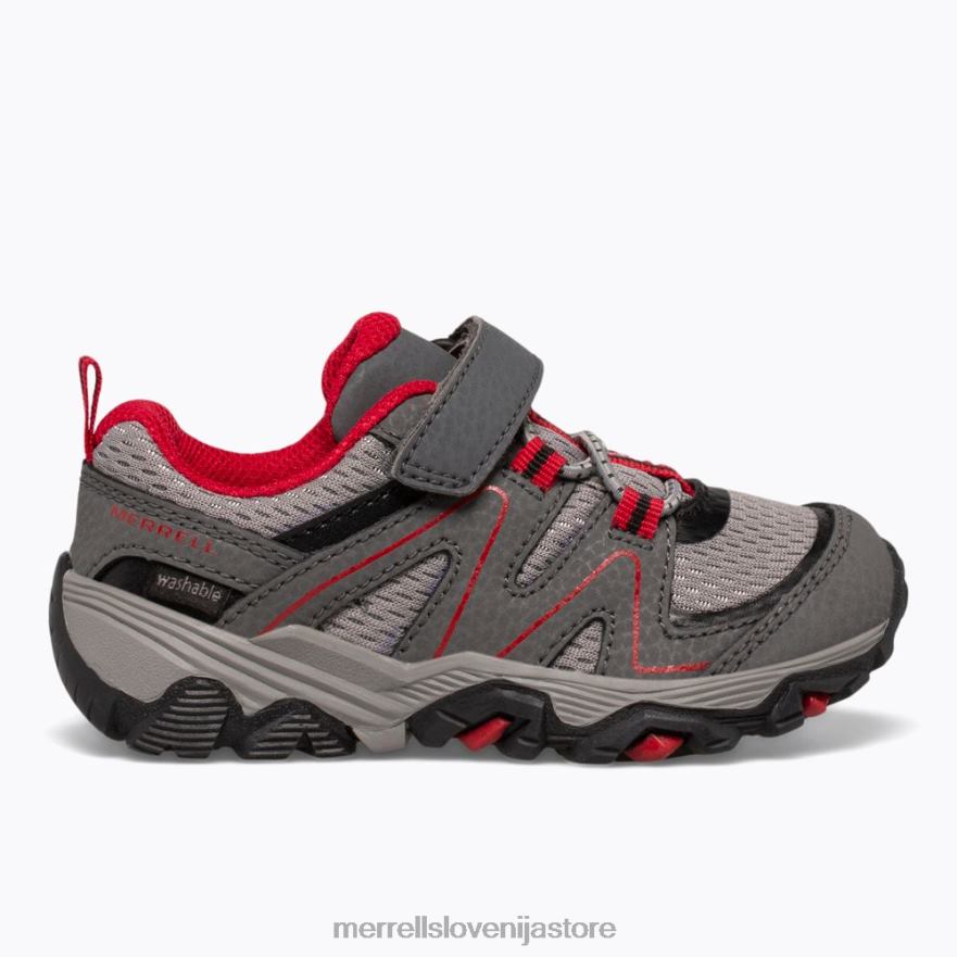 otroci čevlje siva/rdeča/črna T600D1348 Merrell trail quest jr. (ml263182)