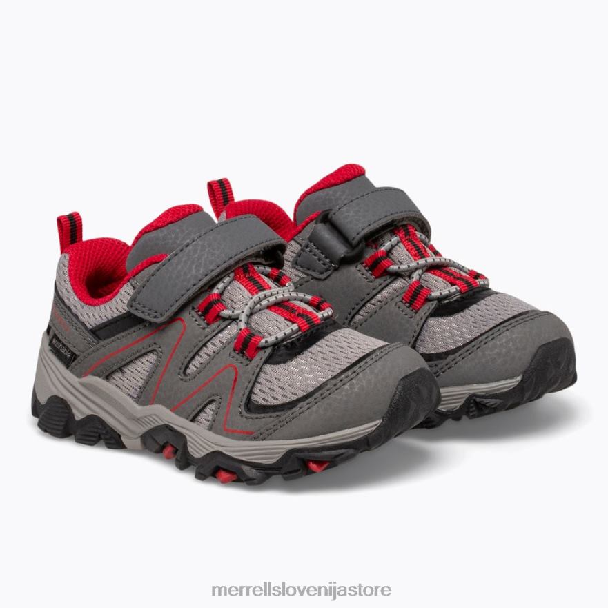 otroci čevlje siva/rdeča/črna T600D1348 Merrell trail quest jr. (ml263182)
