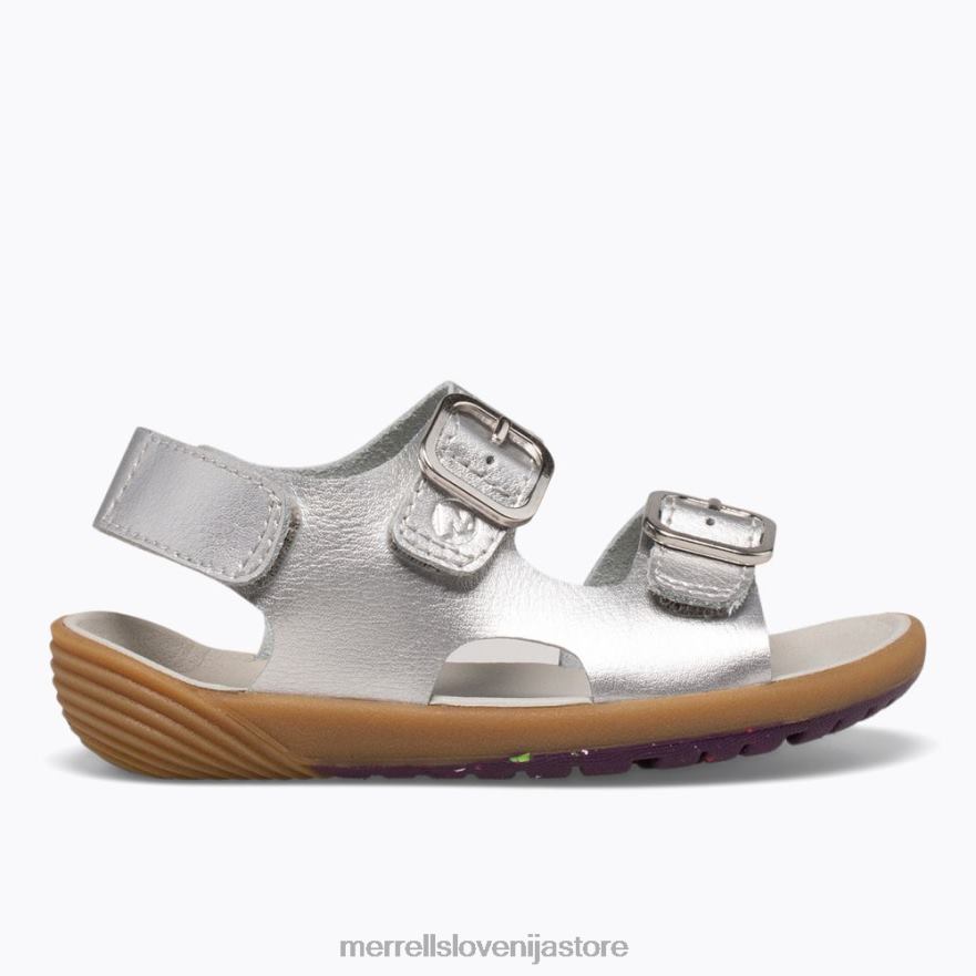 otroci čevlje srebro T600D1402 Merrell sandal z golimi koraki (ml161231)