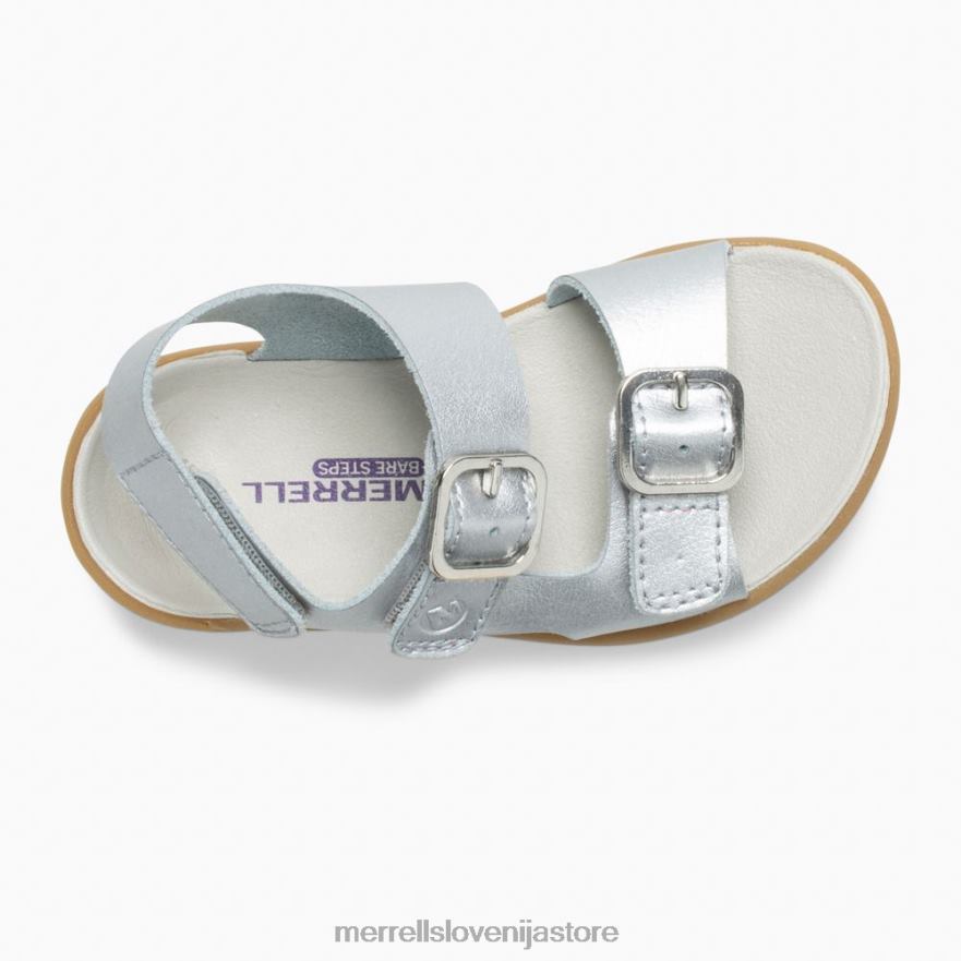 otroci čevlje srebro T600D1402 Merrell sandal z golimi koraki (ml161231)