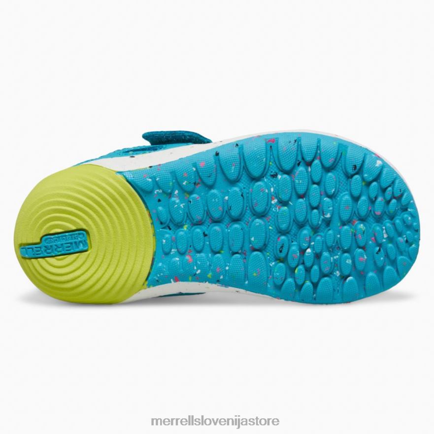 otroci čevlje turkizna/limeta T600D1394 Merrell superge bare steps h2o (ml166803)